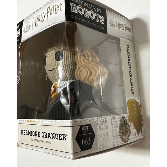Harry Potter Hermione Granger 063 Knit Series Vinyl Figure Handmade by Robots - Picture 2 of 8